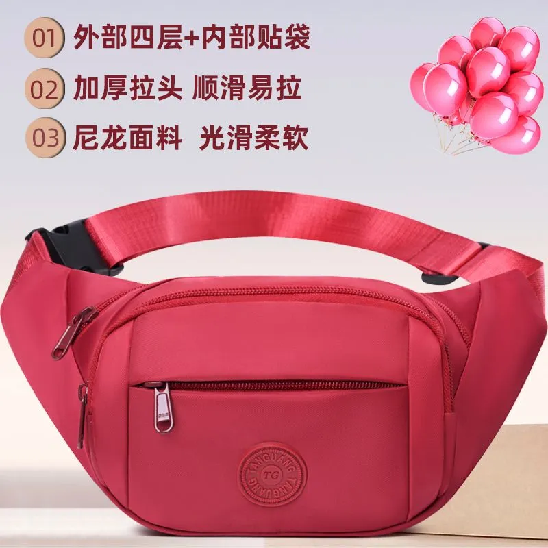 Women's Waist Bag with Multiple Pockets for Running & Outdoor Sports - 2
