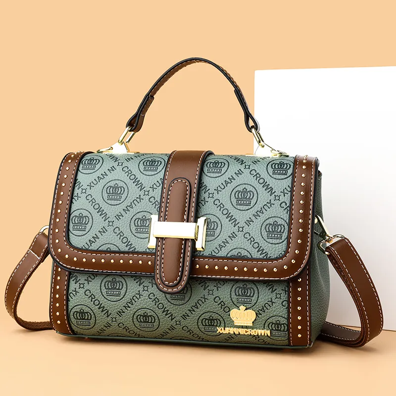 Fashion Shoulder Bag Women 2022 Winter New Luxury Soft Leather Purse - 2