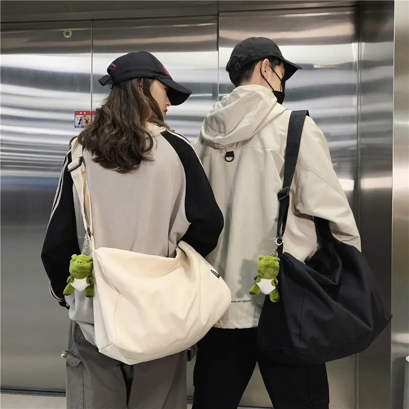 Trendy Canvas Crossbody Bag 2024 - Unisex Casual Sling Bag for Daily Use - 2