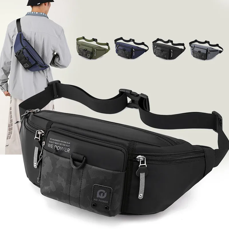 Waist Pack Outdoor Durable Multi-functional Camouflage Crossbody Bag - 1