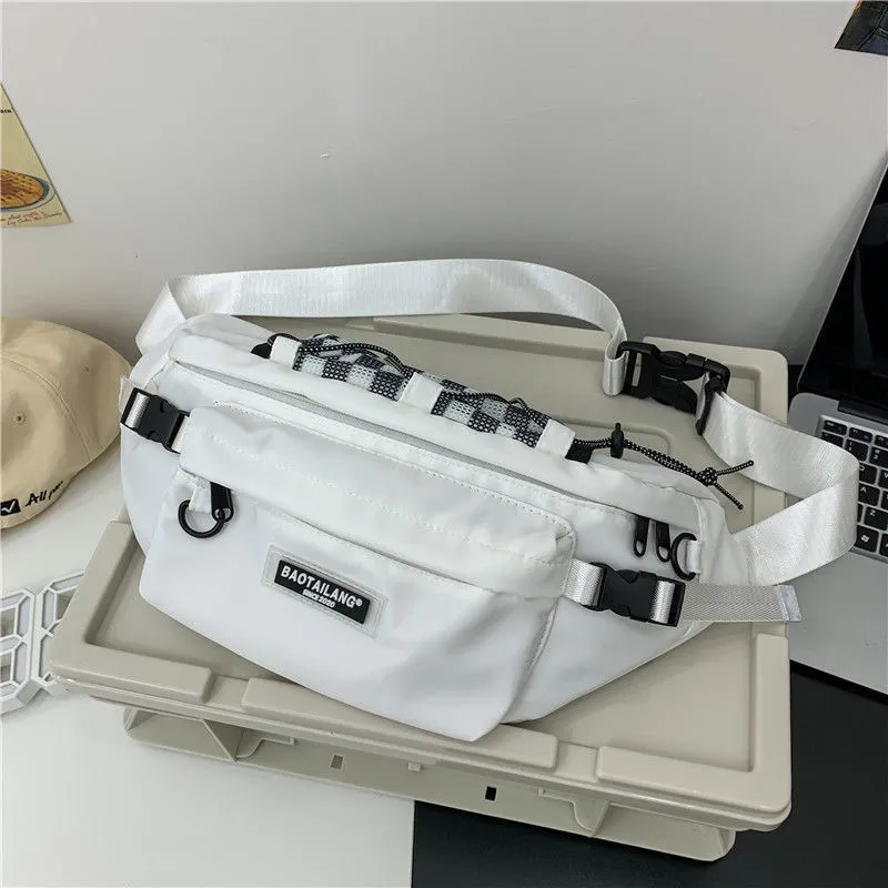 Trendy Nylon Sling Backpack for Men, 8 Inch Laptop Compartment, Large Capacity - 4