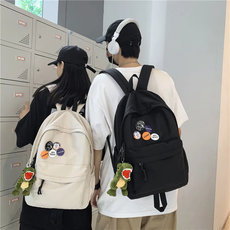 Men's Casual Backpack Large Capacity Daypack for Travel School - 3