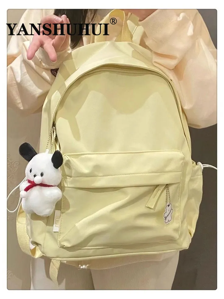 Minimalist Backpack for Women College Students, Lightweight Daypack with Water Resistant - 3