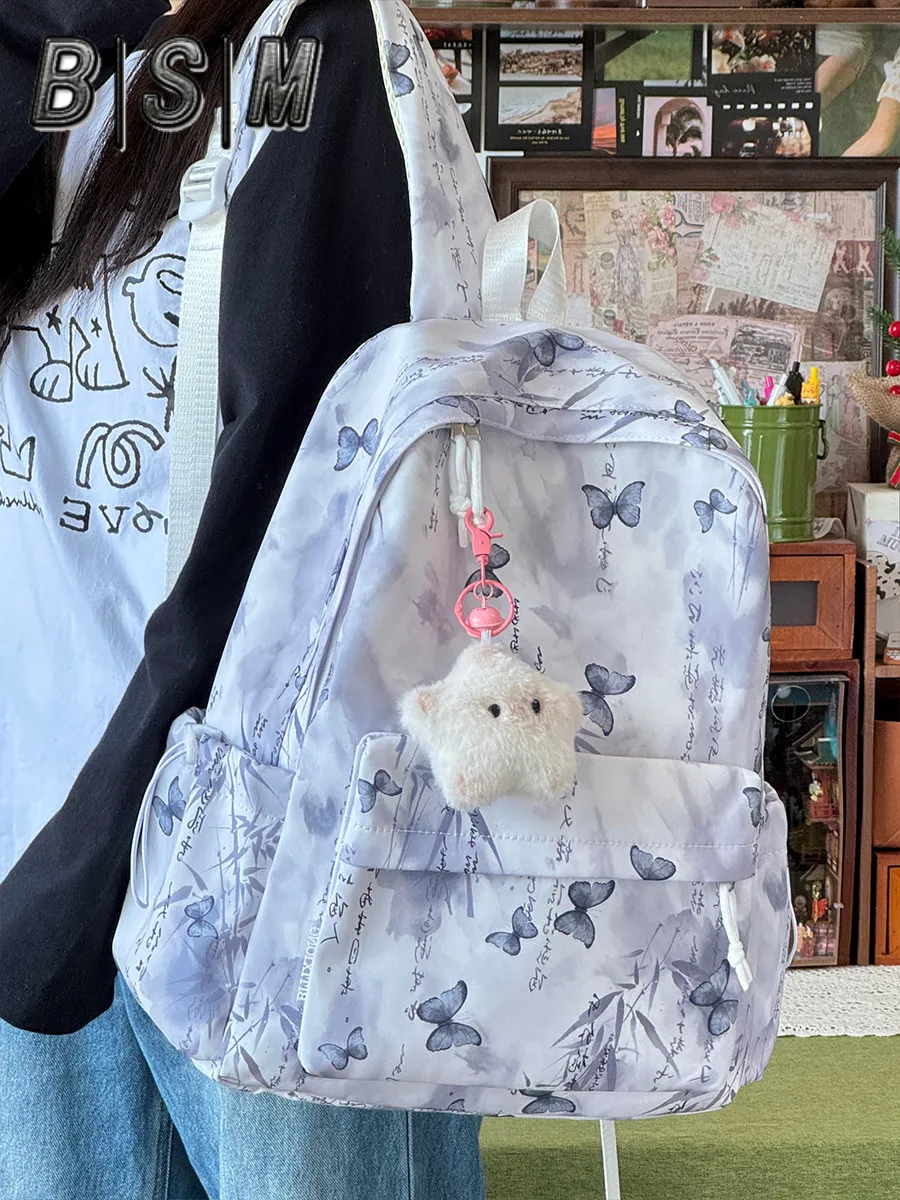 Mini Backpack for Women, Small Print Rucksack, Lightweight Daypack - 2
