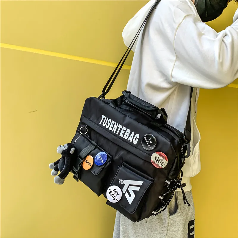 Men's Crossbody Bag Large Capacity Sports Messenger Bag - 2