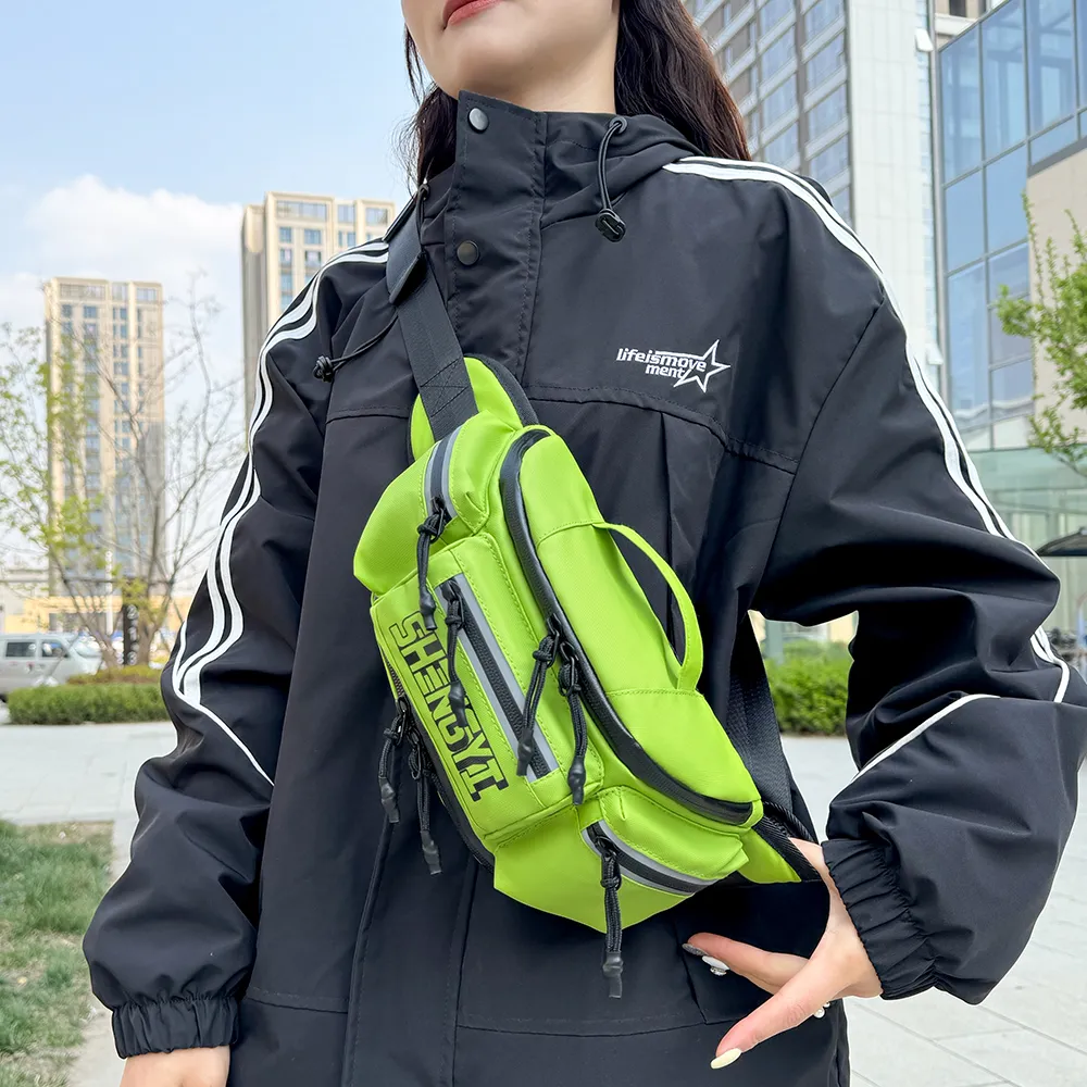 Motorcycle Riding Waist Pack - Waterproof Chest Bag for Bikers - 3
