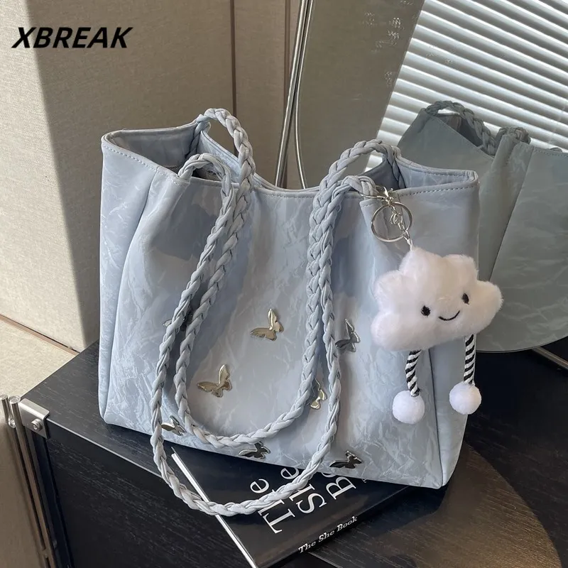 Women's Large Tote Bag 2025 Fashion Shoulder Bag for School & Commute - 1