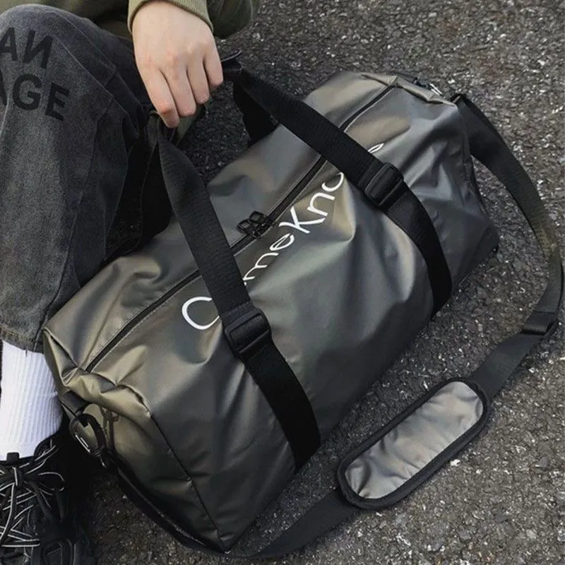 Waterproof Men's Sports Backpack with Dry Wet Separation & Shoe Compartment - 1