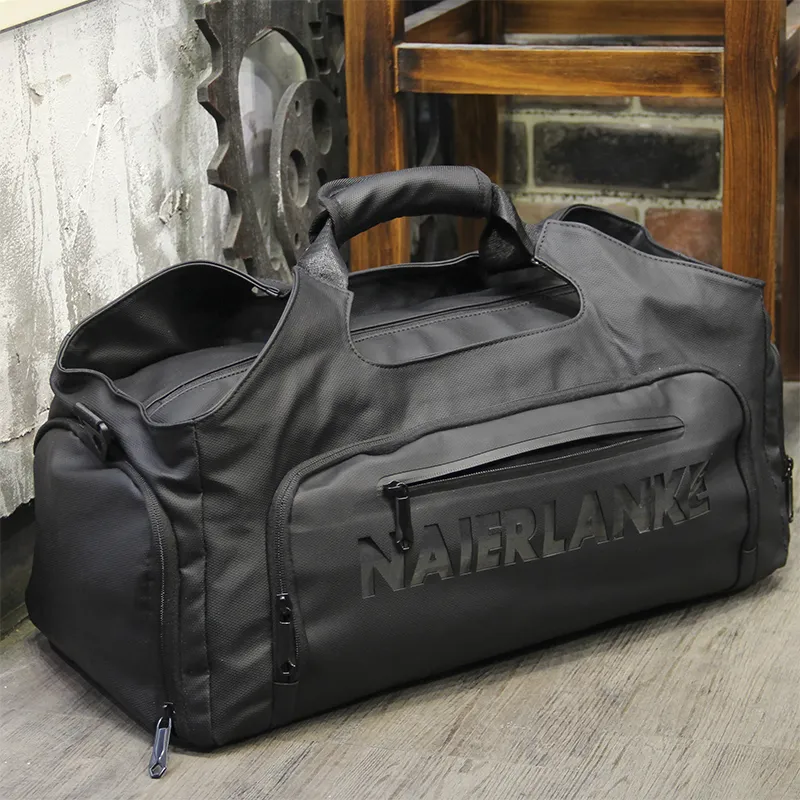 Waterproof Crossbody Gym Bag for Men, Large Capacity Sports Travel Bag - 4