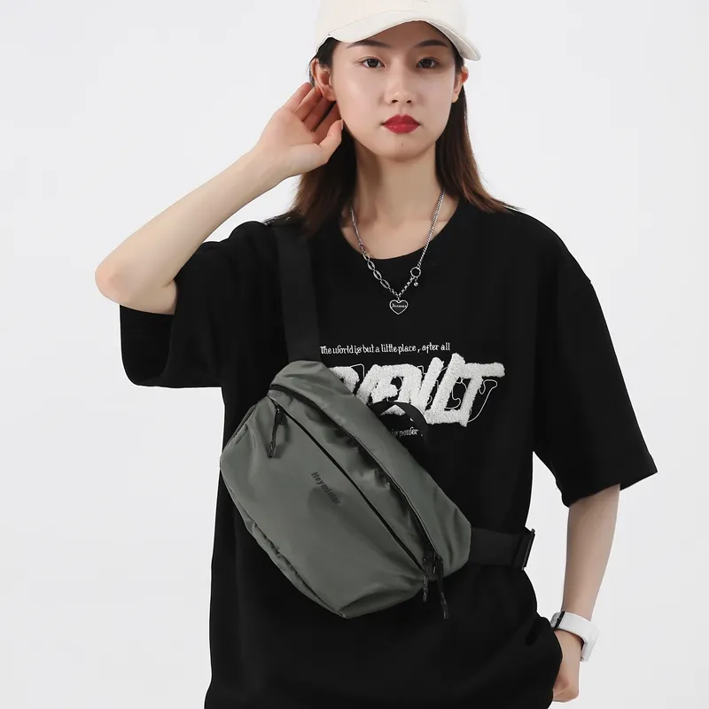 Men's Crossbody Bag Sporty Waist Pack Hip Bag for Cycling & Casual - 2