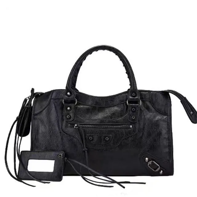 Retro Fringe Crossbody Bag, Large Capacity Studded Bohemian Shoulder Bag - 2