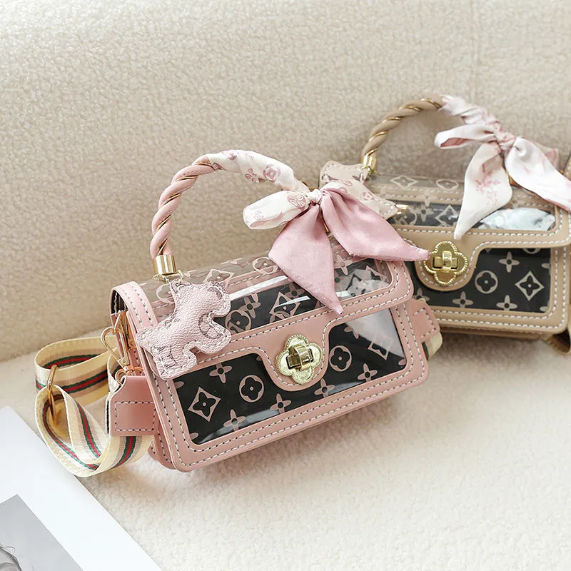 DIY Jelly Bag Kit - Handmade Transparent Purse with Cherry Blossom - 5
