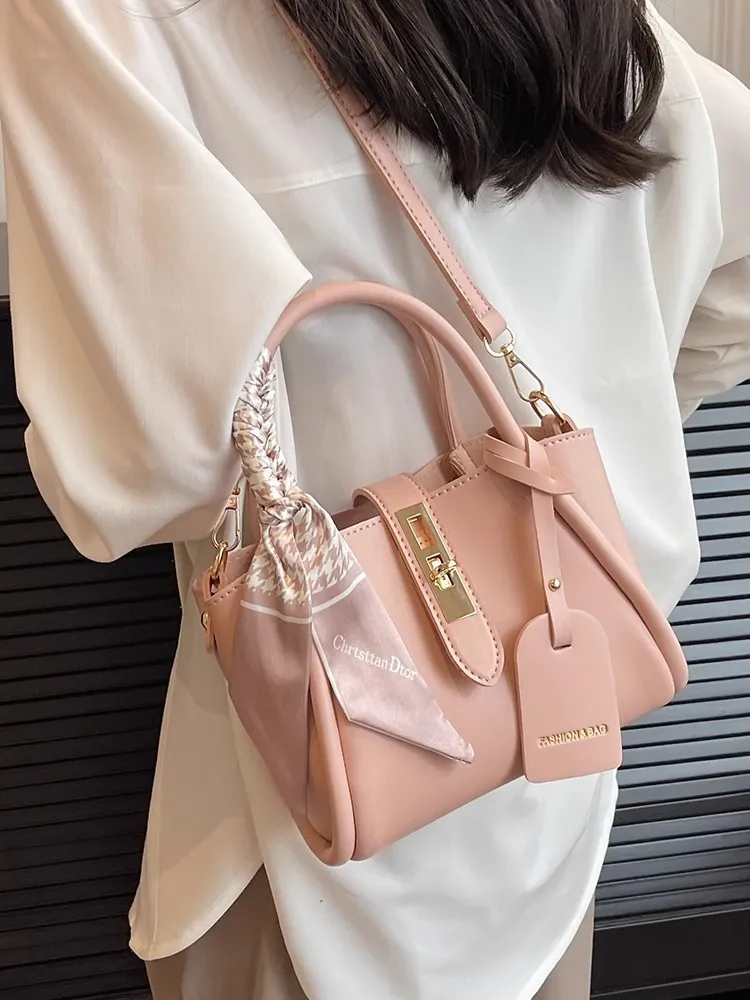Stylish Tote Bag for Women 2025, Minimalist Crossbody Shoulder Bag - 3