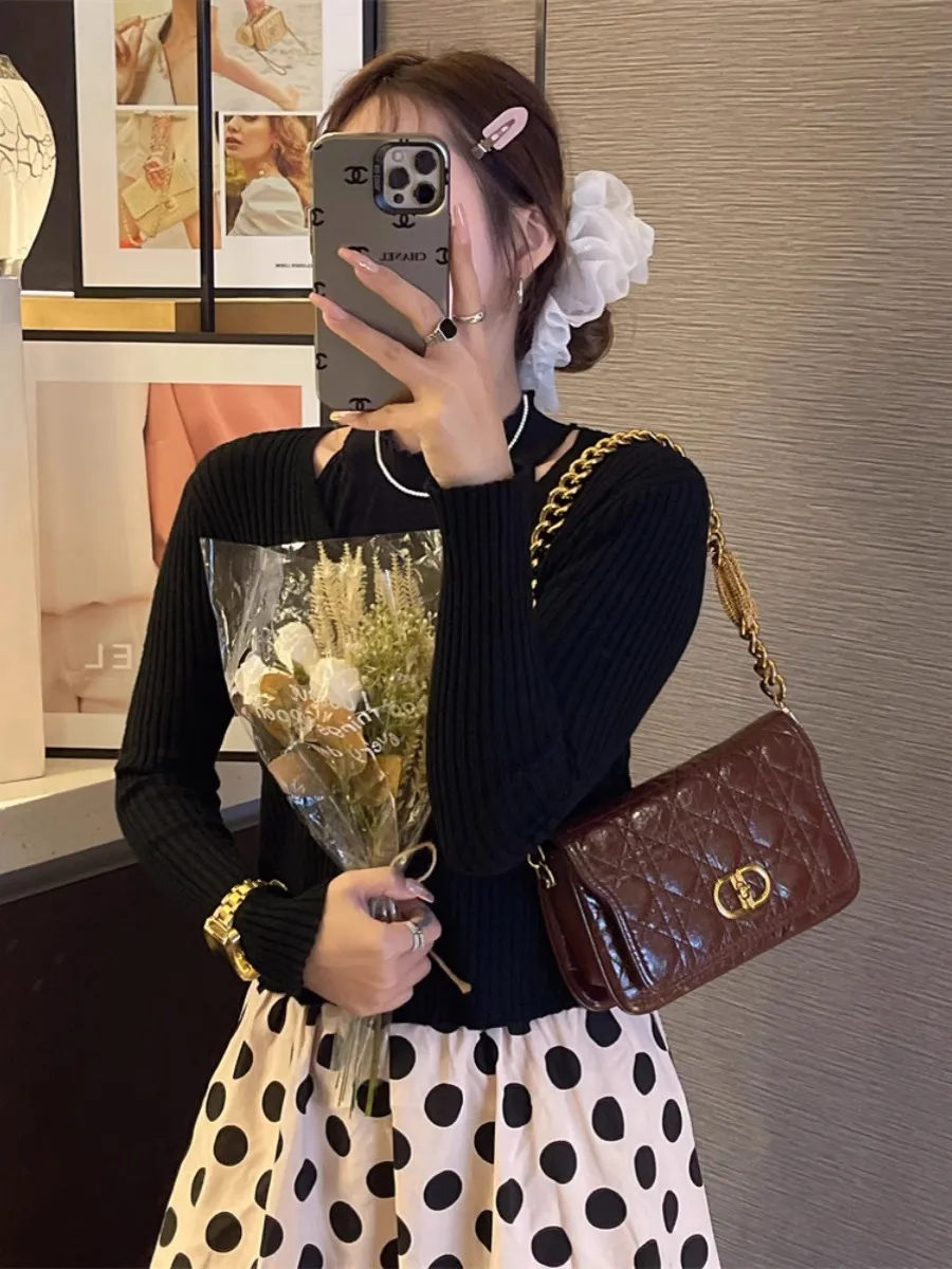 Chanel Style Quilted Chain Shoulder Bag 2024 New Fashion Crossbody Bag - 4