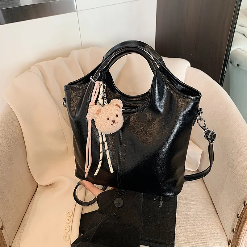 Stylish Large Tote Bag for Women 2025, Casual Handbag Crossbody Shoulder Bag - 2