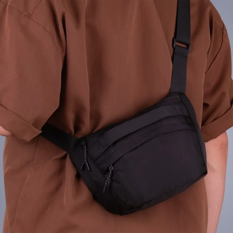 Men's Crossbody Bag Lightweight Travel Sling Pack 25x17x8cm - 1