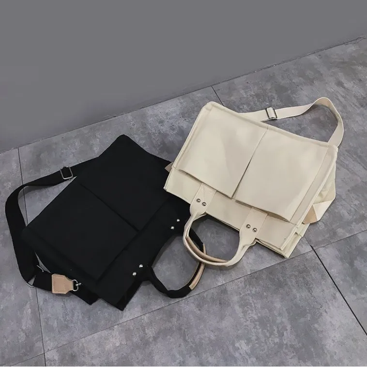 Canvas Crossbody Bag 2024 Large Capacity Women Tote Shoulder Bag - 5