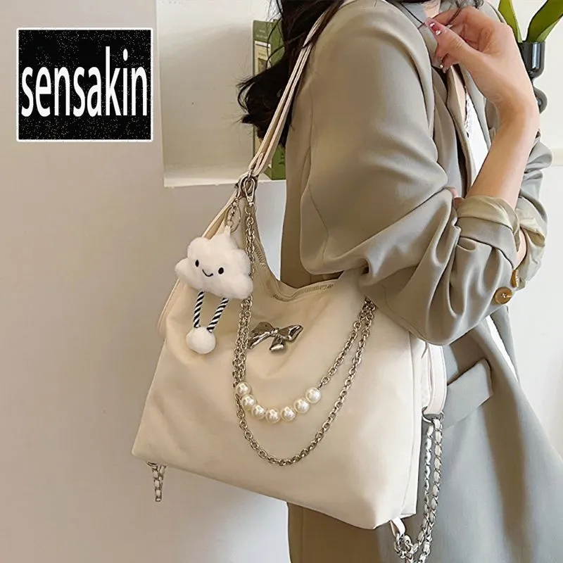 Tote Backpack Large Capacity PU Leather Shoulder Bag for Commute & College - 2