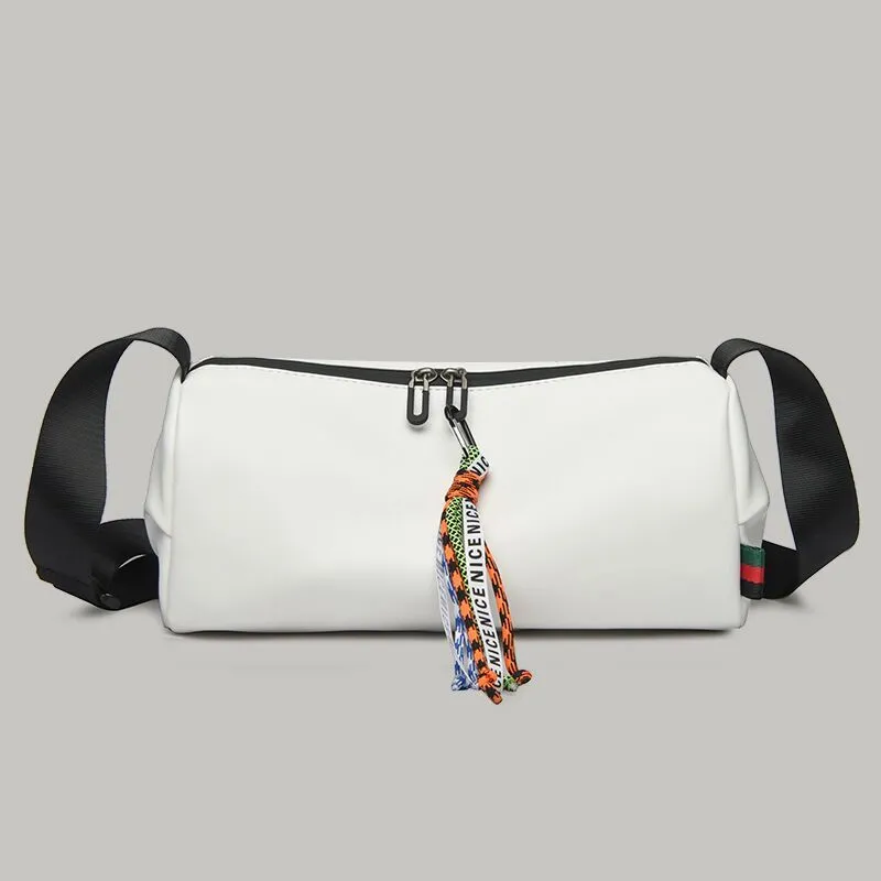 2025 Men's Crossbody Bag, Casual Sling Bag, Unisex Cylinder Bag - 4