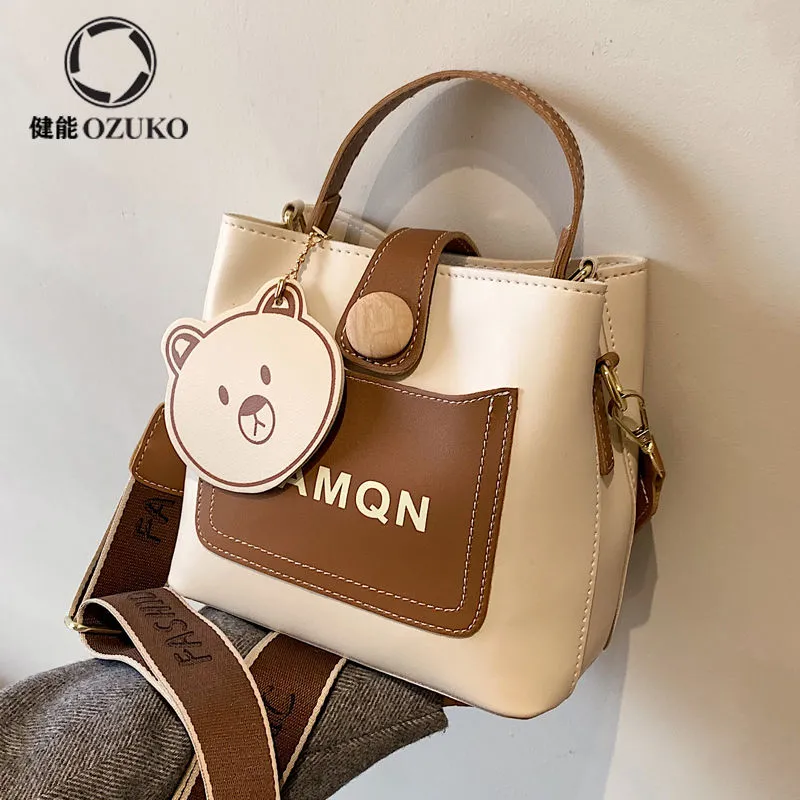 Women's Bucket Bag 2025 New Spring Fashion Shoulder Crossbody Bag - 1