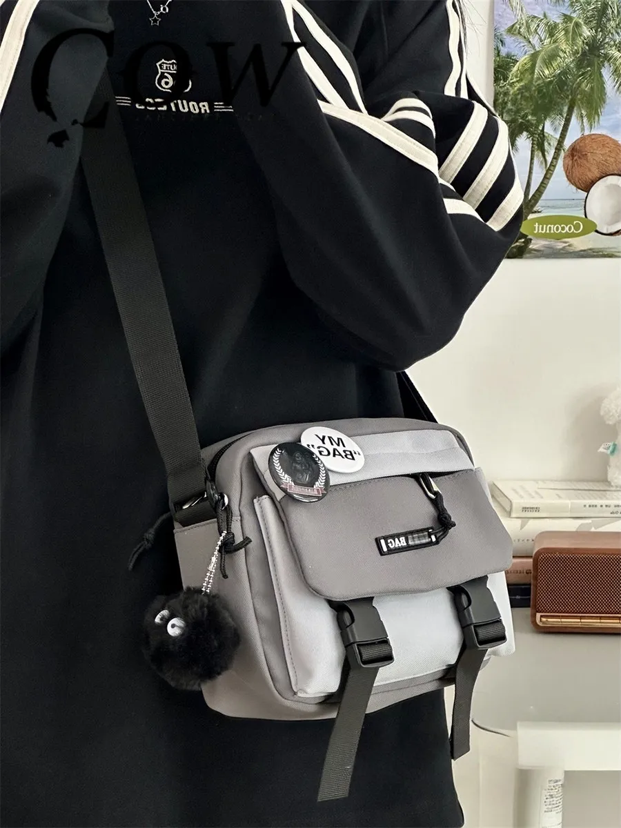 COW Crossbody Bag Nylon Sling Bag for Women Casual Outing - 1