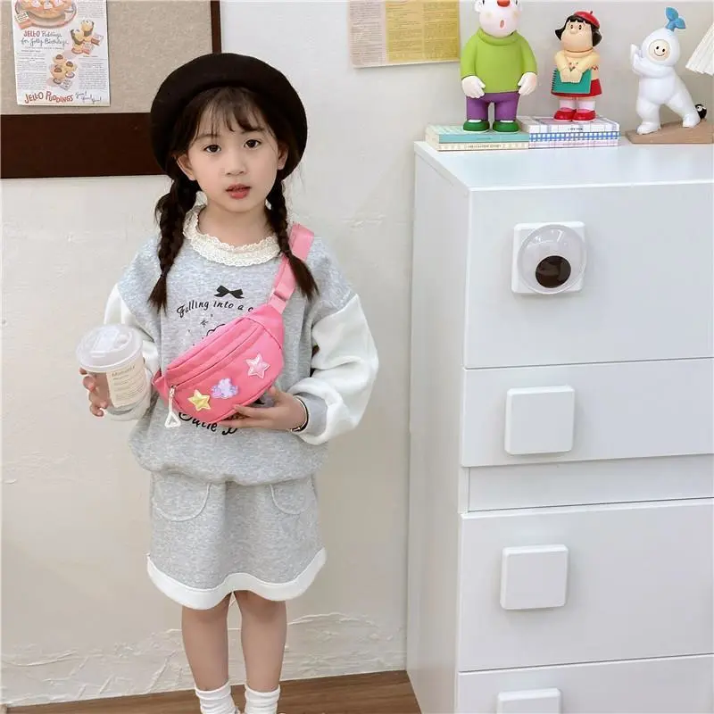 Kids Crossbody Bag, Cute Princess Purse with Zipper for Girls - 2