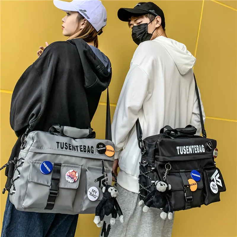Men's Crossbody Bag Large Capacity Sports Messenger Bag - 1