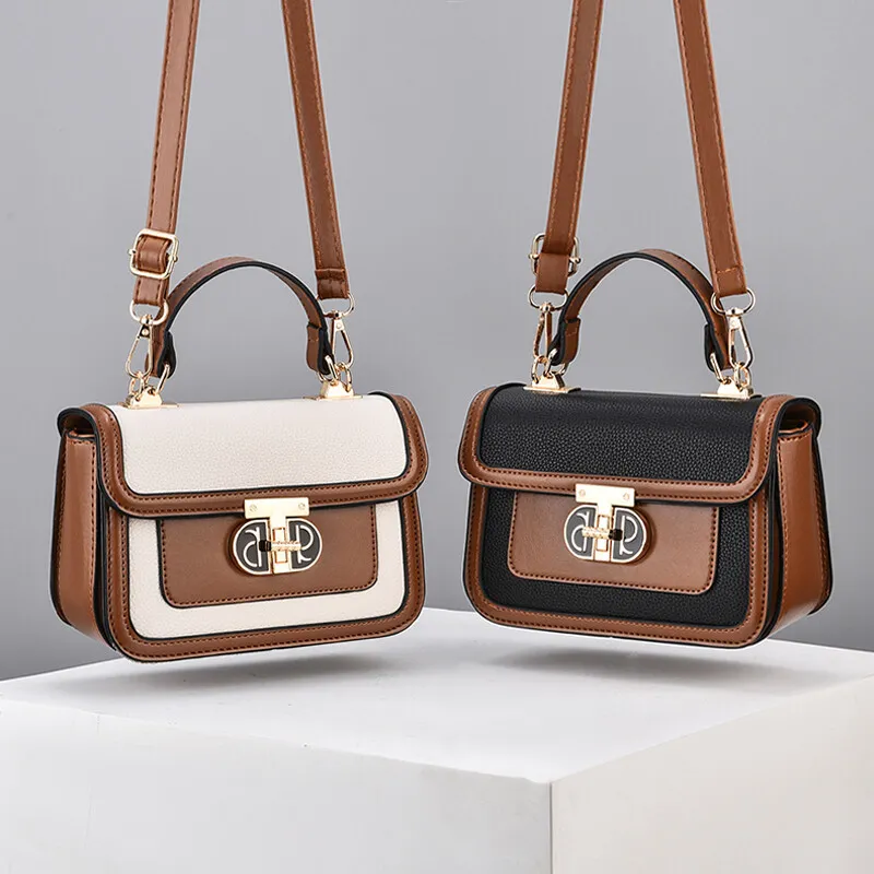 Stylish Women's Crossbody Bag 2025 New Square Shoulder Bag PU Tote - 2