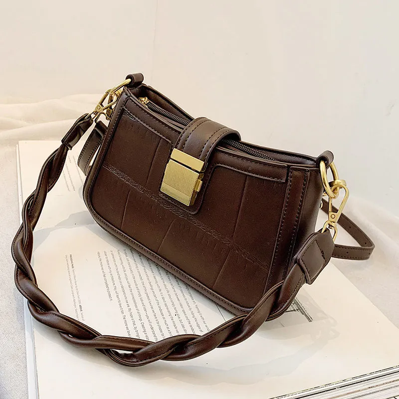 2025 Trendy Crossbody Bag for Women, Small PU Shoulder Bag with Embossed - 2