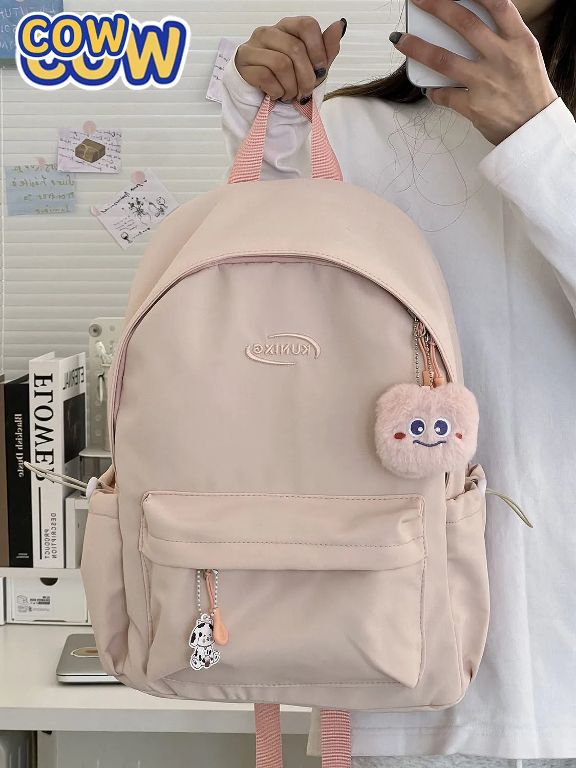 Women's Casual Backpack Lightweight Travel Daypack for School College - 5