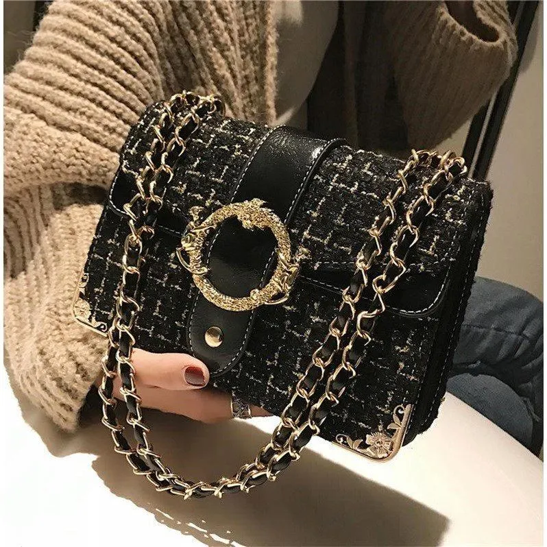 Chic Chain Crossbody Bag 2025 New Mini Bag for Women Fashionable - 1