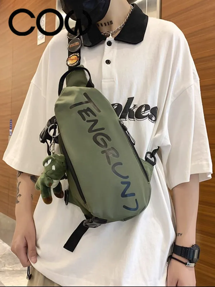 COW Crossbody Bag for Men 2025 Chest Bag Sling Backpack - 1