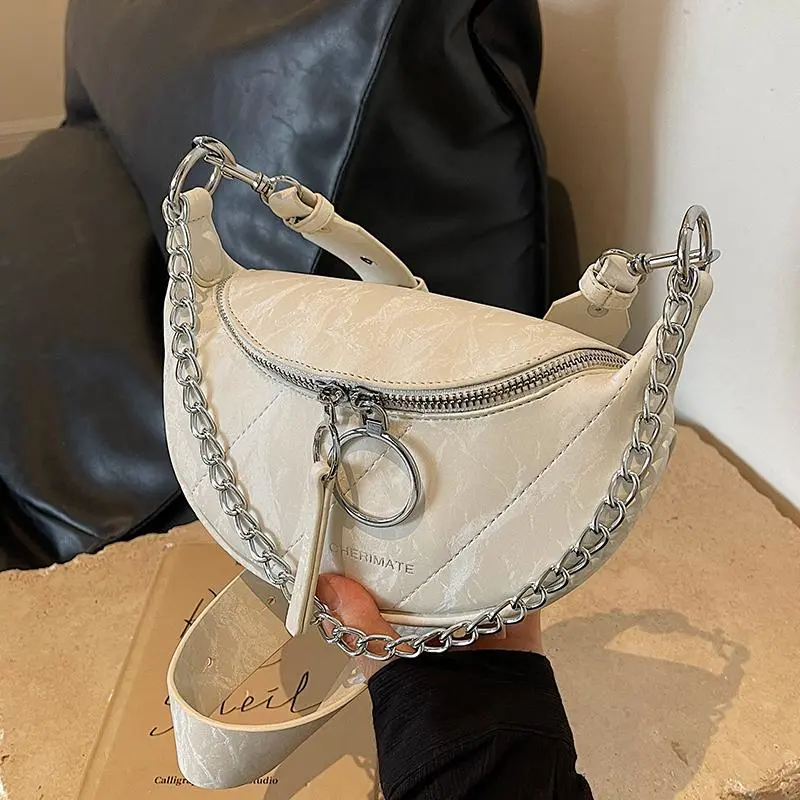 Trendy Waist Bag 2025, Fashionable Sling Bag for Women, Crossbody Chest Bag - 4
