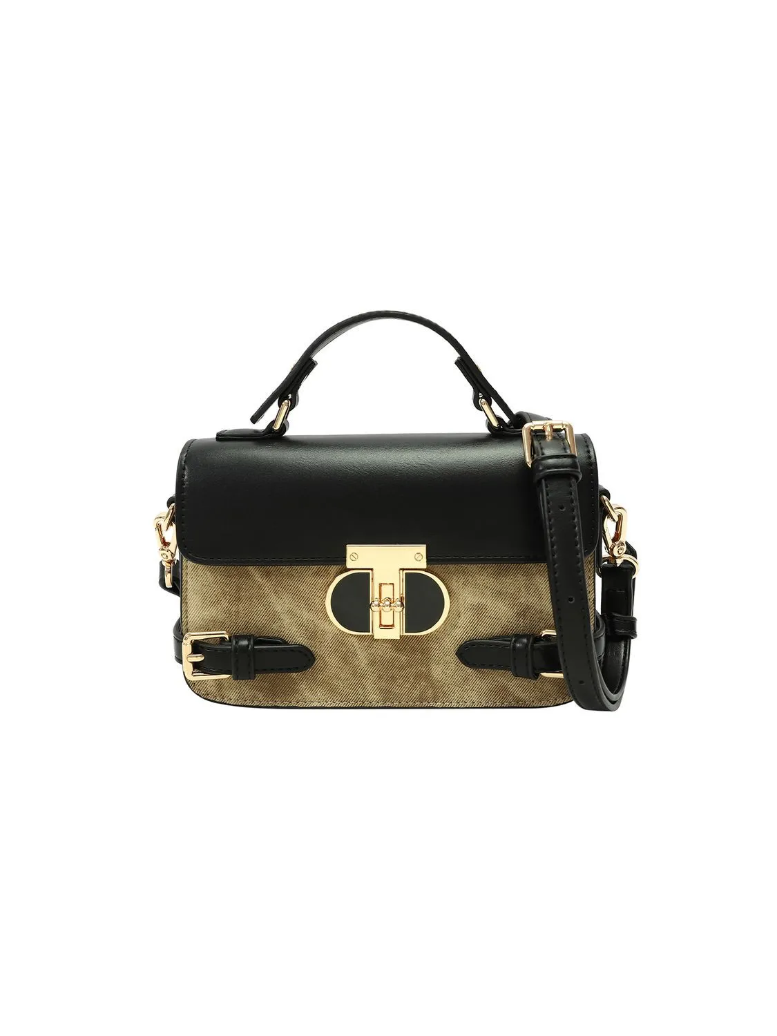 Small Square Bag Women 2023 Retro Crossbody PU Tote High-End - 5