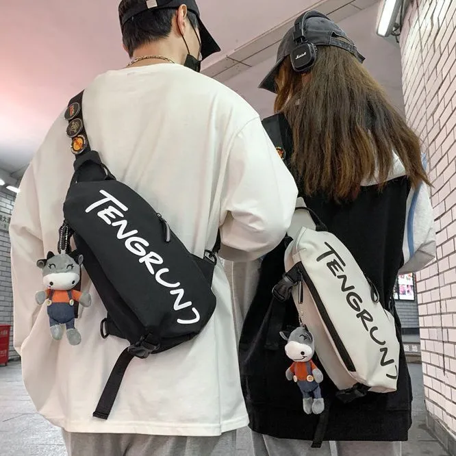 2024 Trendy Chest Bag for Men & Women - Waterproof Crossbody Sling Pack - 4