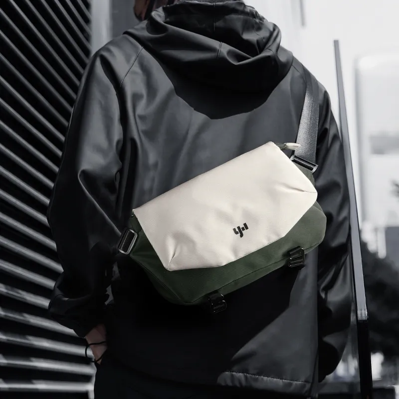 Men's Messenger Bag, Fashionable Crossbody Sling Bag, Large Capacity - 2
