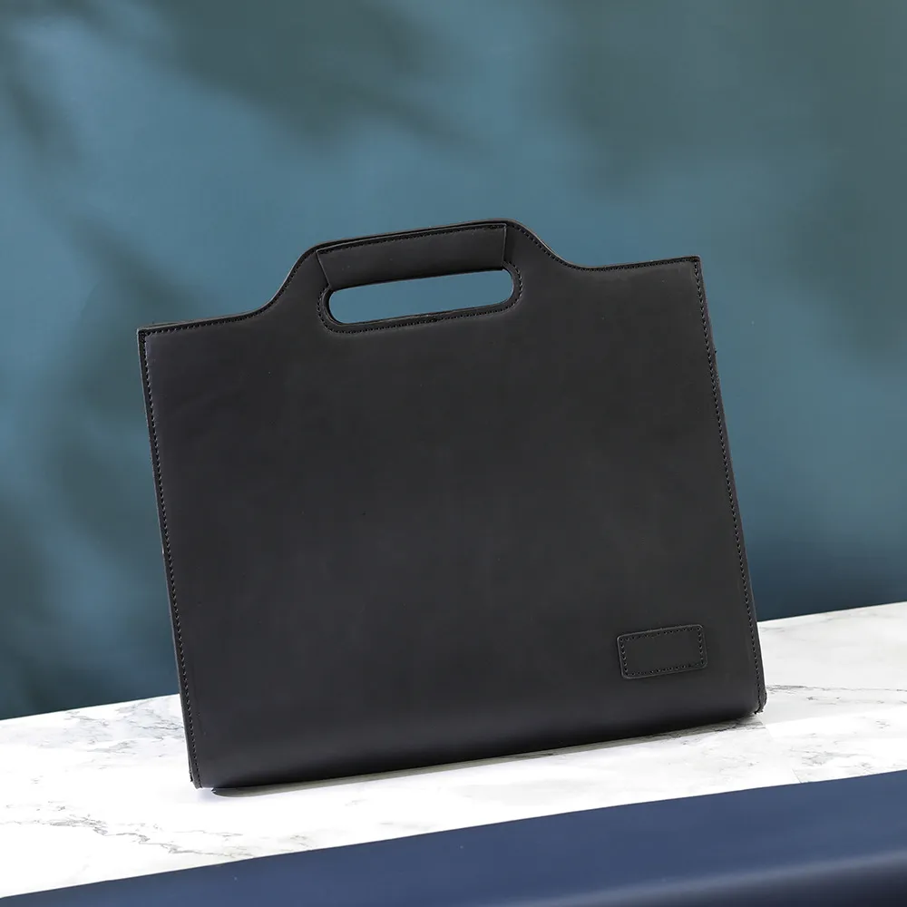 2024 Men's Messenger Bag Retro Leather Briefcase for Business & Casual Use - 5