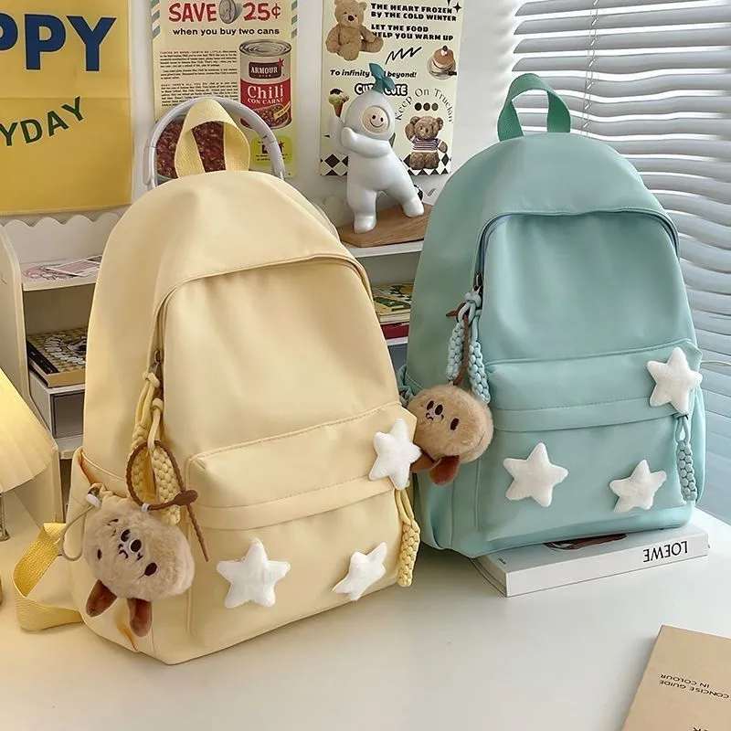 Girls Backpack 2025 Large Capacity Japanese Style School Bag for Teens - 5