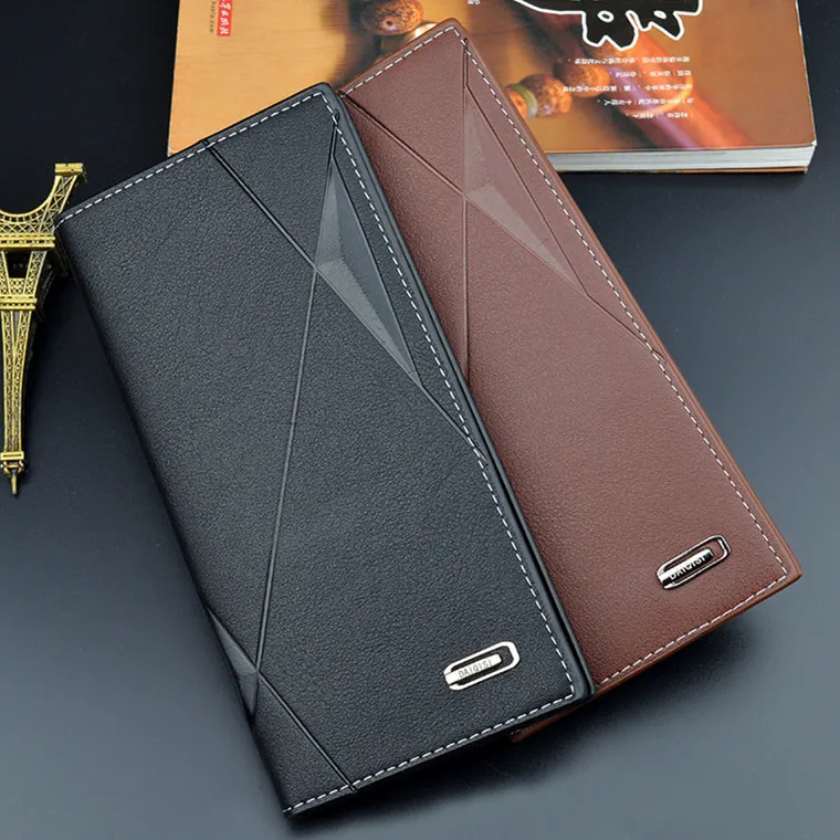 Men's Zip Wallet Multi-Card Short Leather PU Fashion - 5
