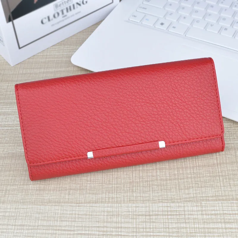 Long Wallets for Women, PU Leather Zip Around Clutch with Large Capacity - 5