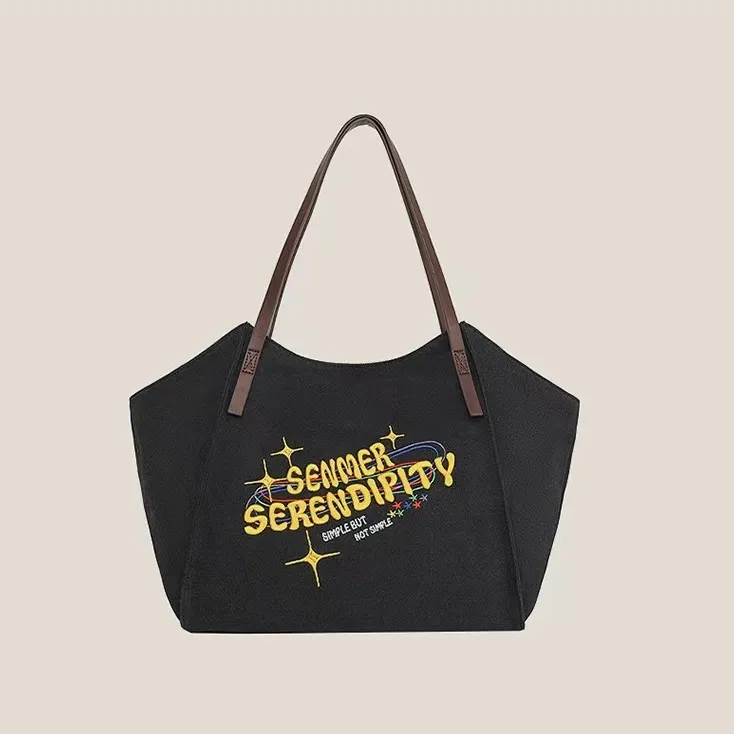 Large Capacity Canvas Tote Bag Women 2023 Shoulder Bag Commute - 5