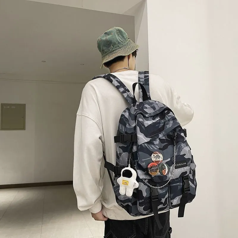 Men's Backpack Large Capacity 16 Inch Laptop Daypack for High School College - 3