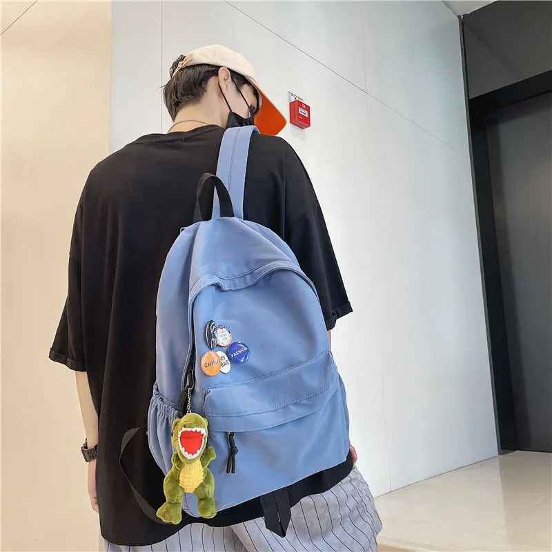 Men's Casual Backpack Large Capacity Daypack for Travel School - 2