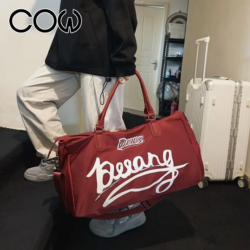 Large Capacity Sports Duffle Bag with Wet-Dry Separation & Shoe Compartment - 3