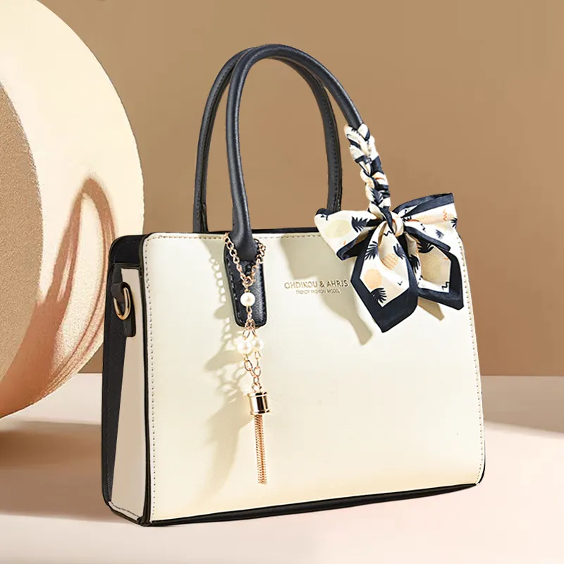 Leather Tote Bag for Women, Fashionable Crossbody Shoulder Bag, Luxury Gift - 1