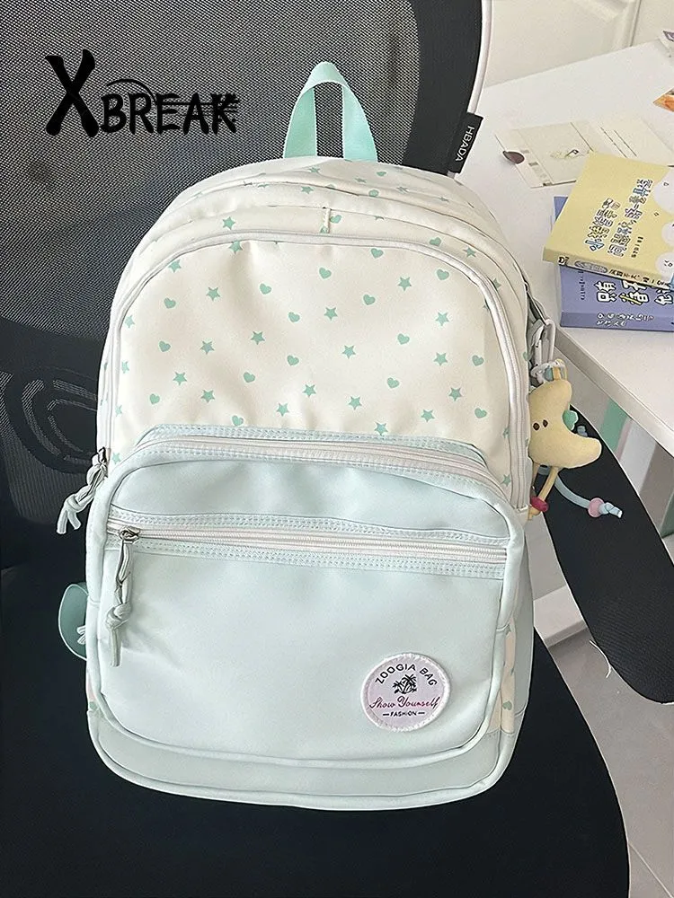 Cute Backpack for High School & College, Lightweight Large Capacity - 3