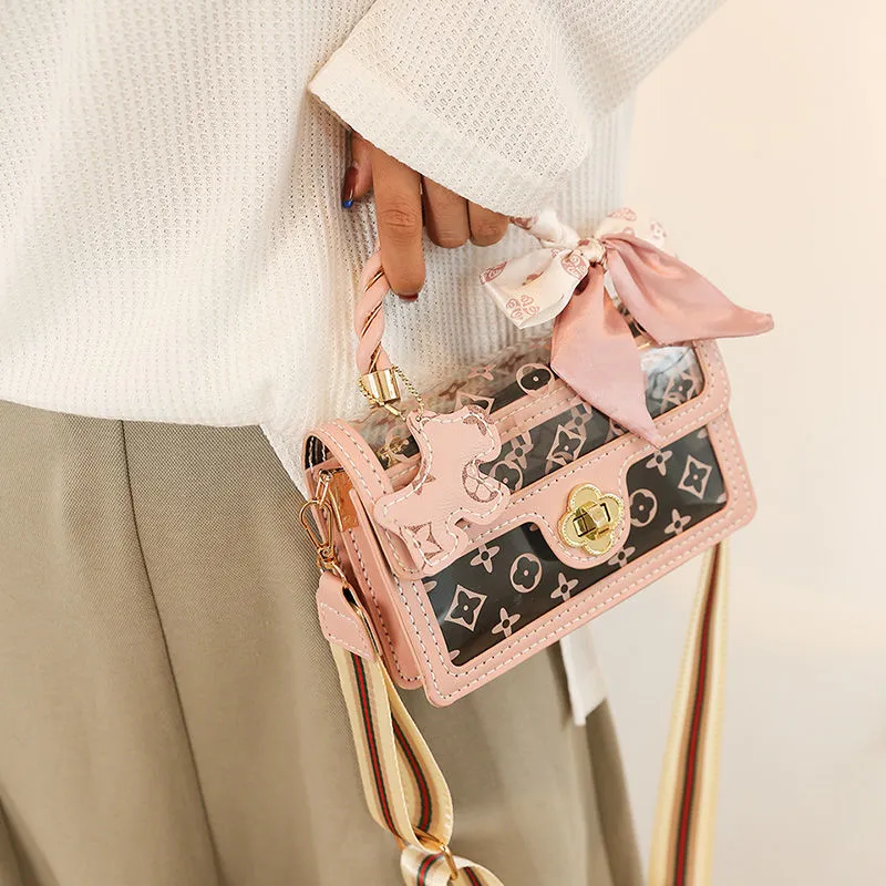 DIY Woven Jelly Crossbody Bag Kit - Summer Craft Project with Tutorial - 3