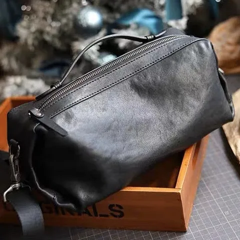 2025 Men's Casual Commuter Sling Bag, Large Capacity Chest Crossbody Bag - 4