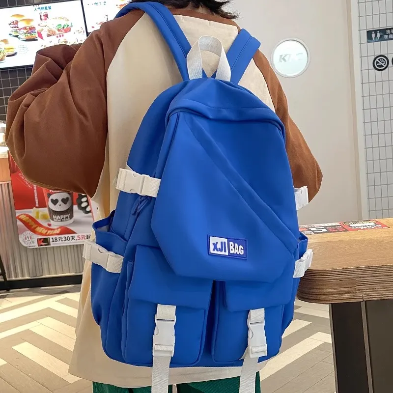 Men's Backpack Ins Style Workwear Casual Large Capacity Daypack - 4