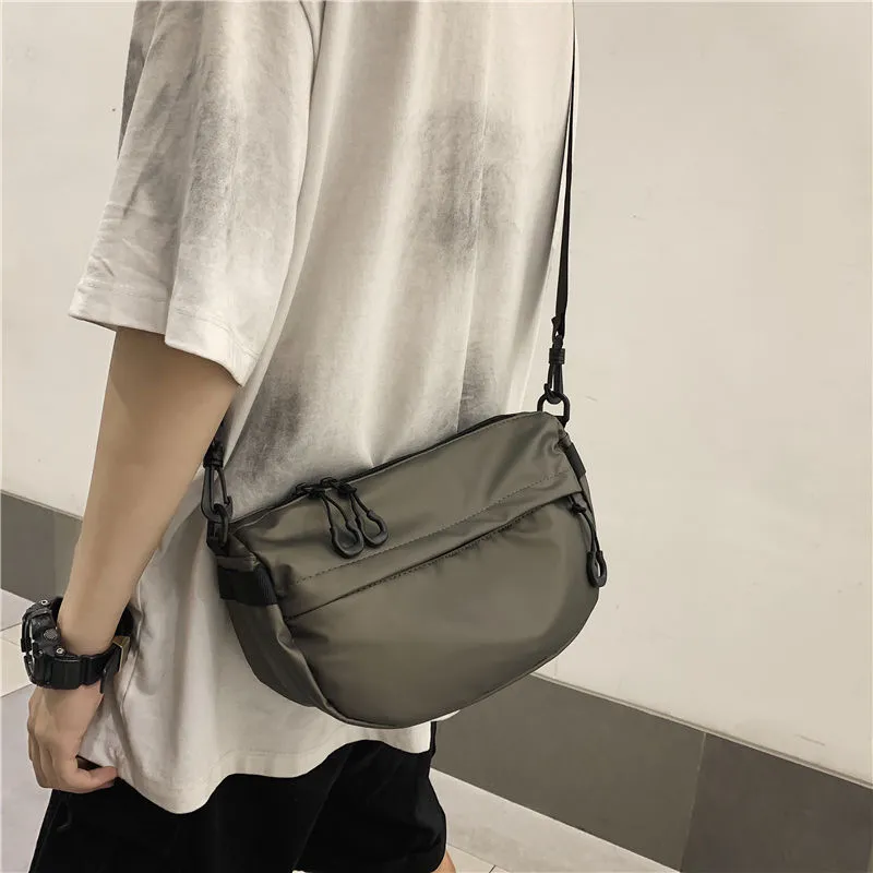 Men's Messenger Bag Casual Crossbody Sling Backpack Large Capacity - 4
